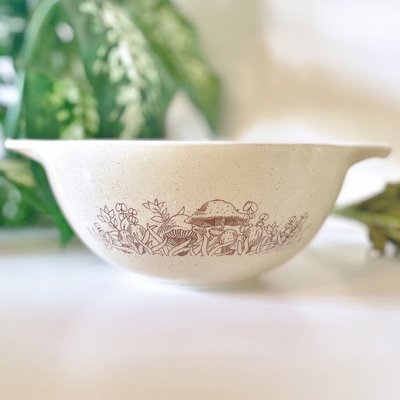 Pyrex Other - Vintage Pyrex mushroom bowl forest fancies
